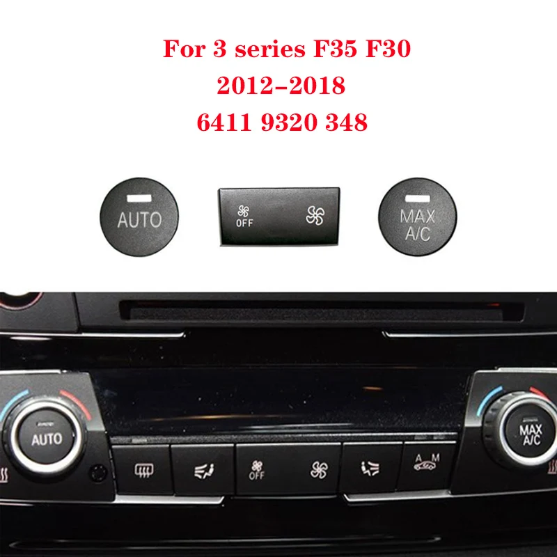 For BMW 3 Series F35 F30 air conditioning panel switch button central
