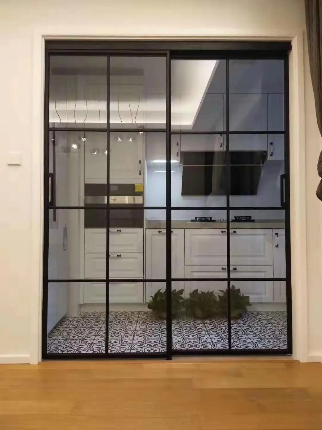 Hench China wooden Aluminum doors windows bi-folding doors factory hc-a22