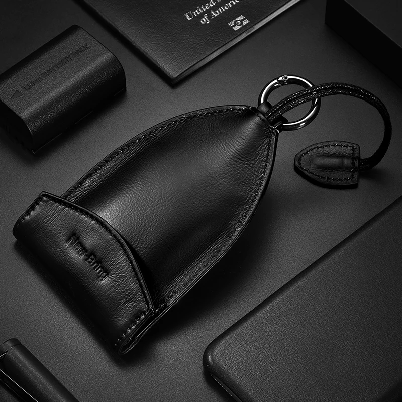 NewBring Смарт кожаный китайский стиль Автомобильный ключ держатель ключница органайзер для брюк