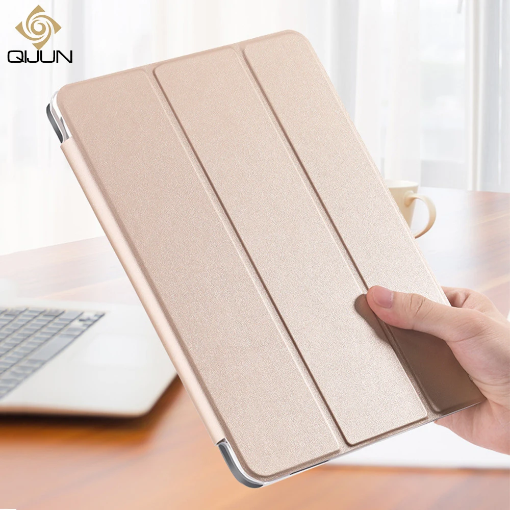 Смарт чехол QIJUN для Huawei MediaPad T5 10 AGS2 W09/L09/L03 1 дюйма складная подставка задняя крышка