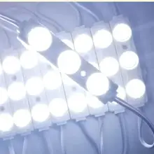 2835 3 светодиодный впрыска светодиодный модуль 12V с объективом Водонепроницаемый IP67 1,5 w Светодиодный модуль освещения для вывесок рекламы