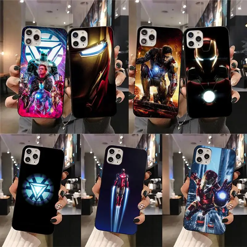 

Super hero Iron Man Phone Case for iphone 12 pro max mini 11 pro XS MAX 8 7 6 6S Plus X 5S SE 2020 XR case