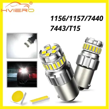 

2X 1156 BA15S CAR LED License Plate Bulb 1157 Bay15d P21 5W Auto Signal Turn Signal Lamp Brake Reverse DRL Daytime Running Light