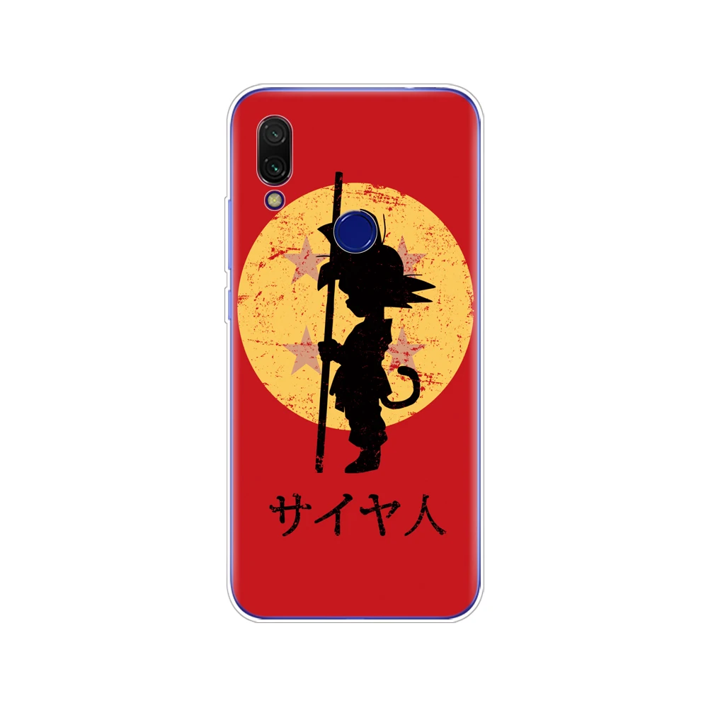 34761 Для Xiomi Redmi 7 Чехол раскладной; Мягкий ТПУ силиконовый чехол для телефона для Xiaomi Redmi 7 6,26 дюймов snapdragon 632 модель бампер черный - Цвет: 34761