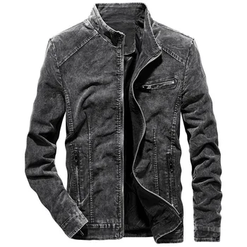 

Autumn Cowboy Coat Young Men Jacket Trend Slim Fit Men On Clothes Men's Wear Jacket Batch