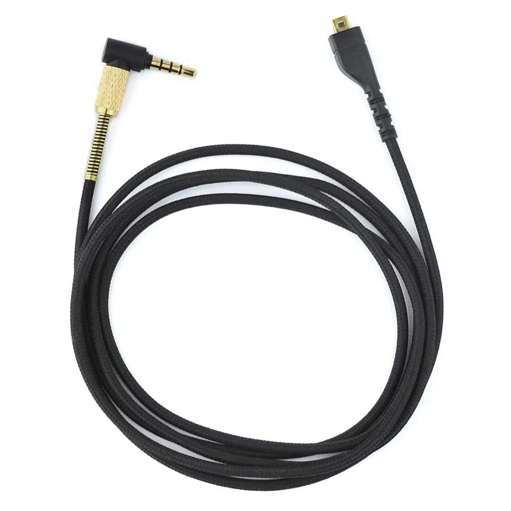 OFC Replacement Nylon Braided Cable Extension Cord for SteelSeries Arctis 3 5 7 Pro Wired Wireless Gaming Headphones Headsets