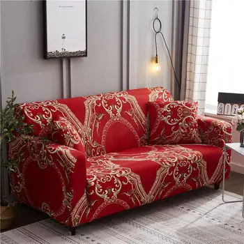 

55 Sofa Cover All-inclusive Anti-slip Sofa Cover Full-cover European-style Fabric Combination Sofa Universal Set