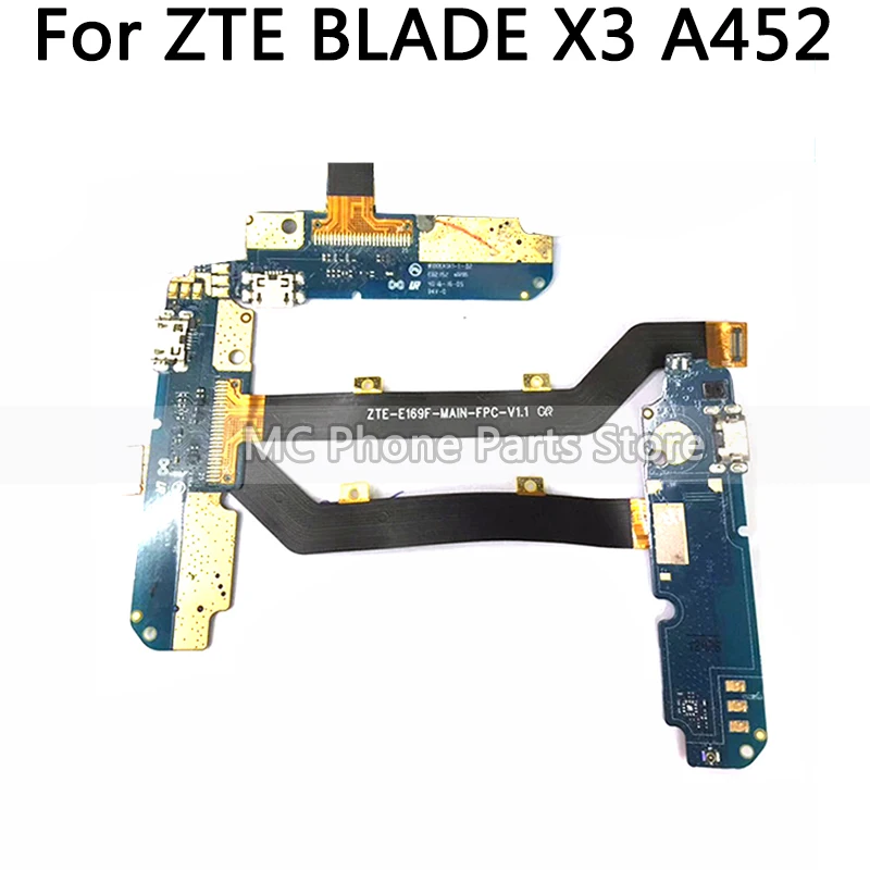 Для ZTE BLADE X3 A452 USB док-станция зарядное устройство зарядный порт передачи данных