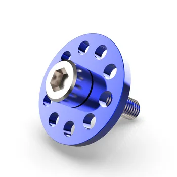 

5PCS M6x20 Car Styling Universal Modification JDM Sticker Stickers Password Fender Washer License Plate Bolts Auto Accessories