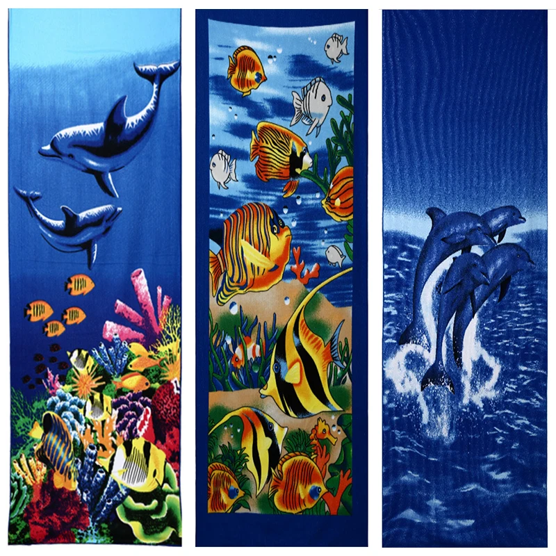 New Hot 70cmx150cm Microfiber Adult Cartoon Bath Towel Textile Large Thick Towels Hotel Bathrobe Beach Towels Kids Blanket