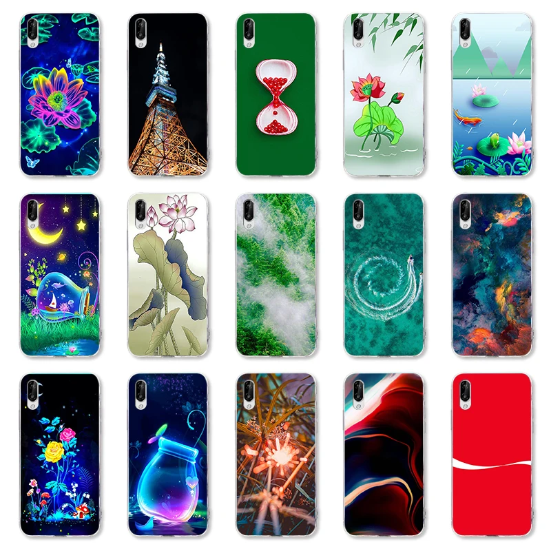 Цветной узором из ТПУ силиконовый гелиевый мягкий чехол для телефона Ulefone Gemini/Mix