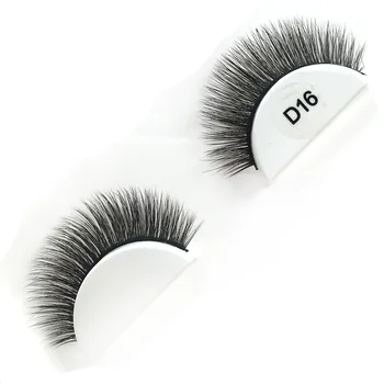 

Private Label eyelashes D16 Thick Fiber Long False Eyelash 3d Multi-layer Stereoscopic Eyelash Manual Eyelash