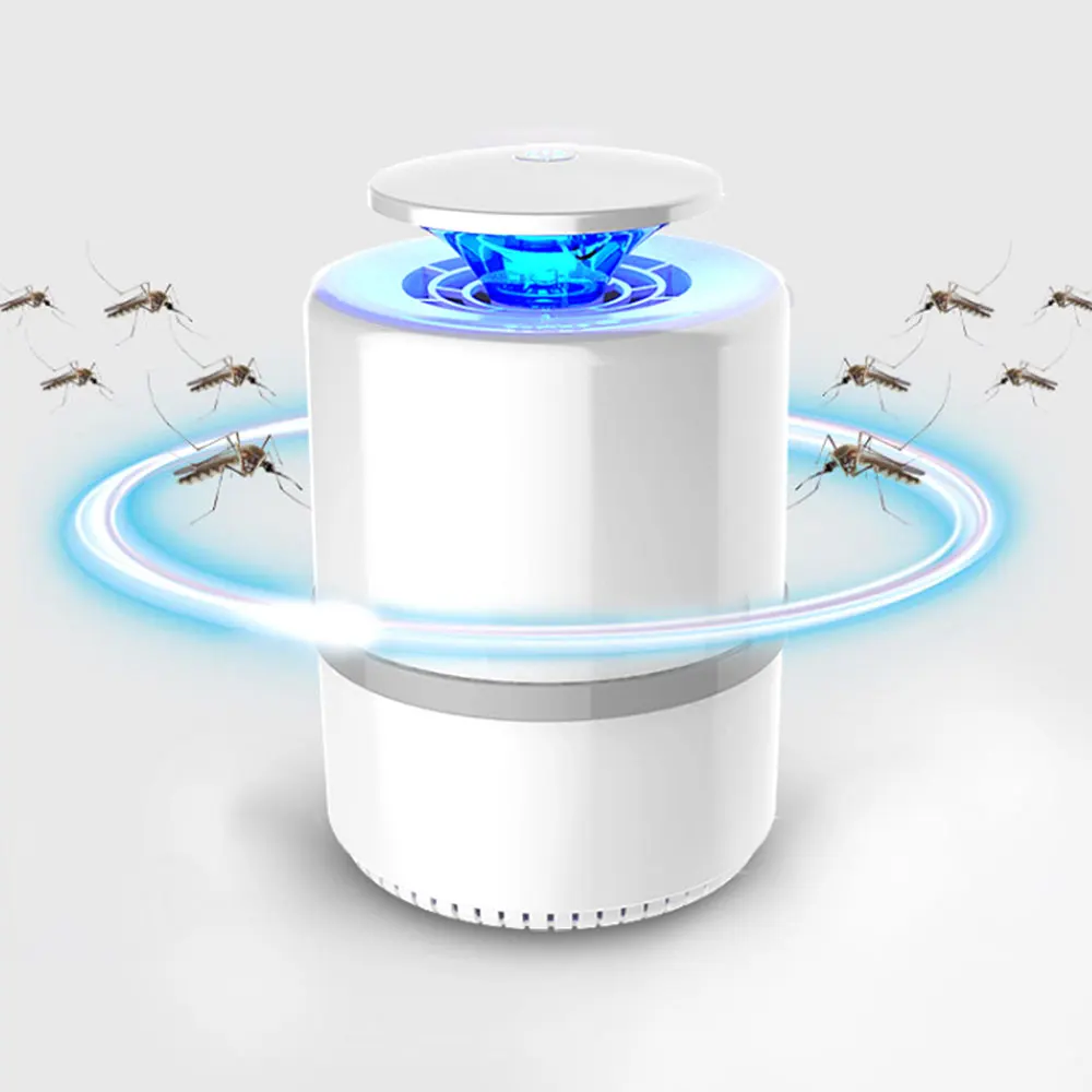 Ловушка для комаров электронный москитный Убийца Zapper светодиодный прочный УФ 5 Вт USB зарядное устройство для борьбы с вредителями светильник для спальни для улицы и дома
