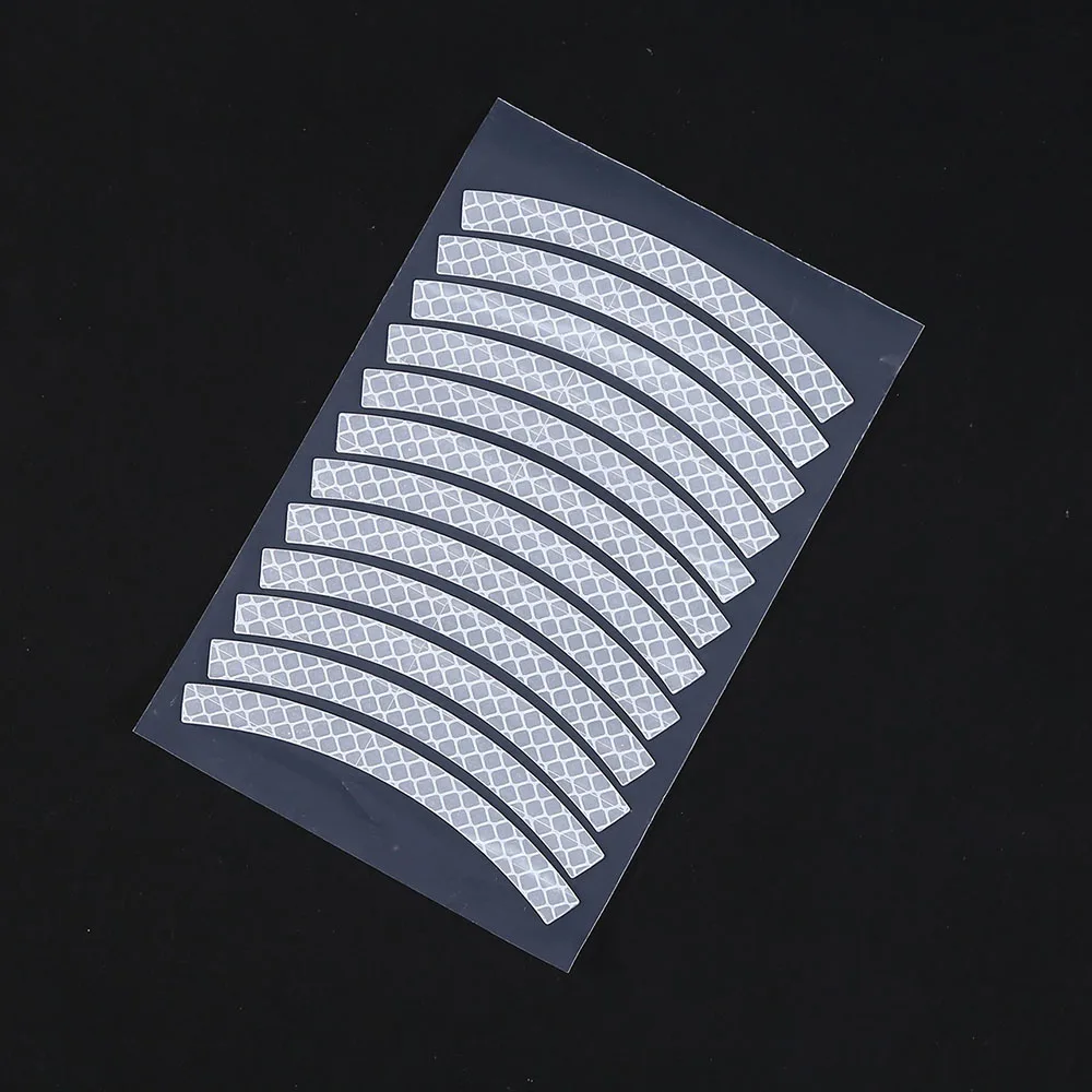 Bicycle Reflective Tape Wheel Decals Safety MTB Road Bike Reflective Stickers Cycling Wheel Adhesive Strips Bike Accessories BC0194 (8)