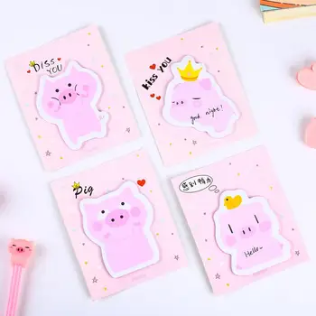 

Funny Animal Cute Kawaii Memo Pad Korean Sticky Note Notepad Planner Sticker Card Index Tab Kit Study Office Accessory Thing Kit