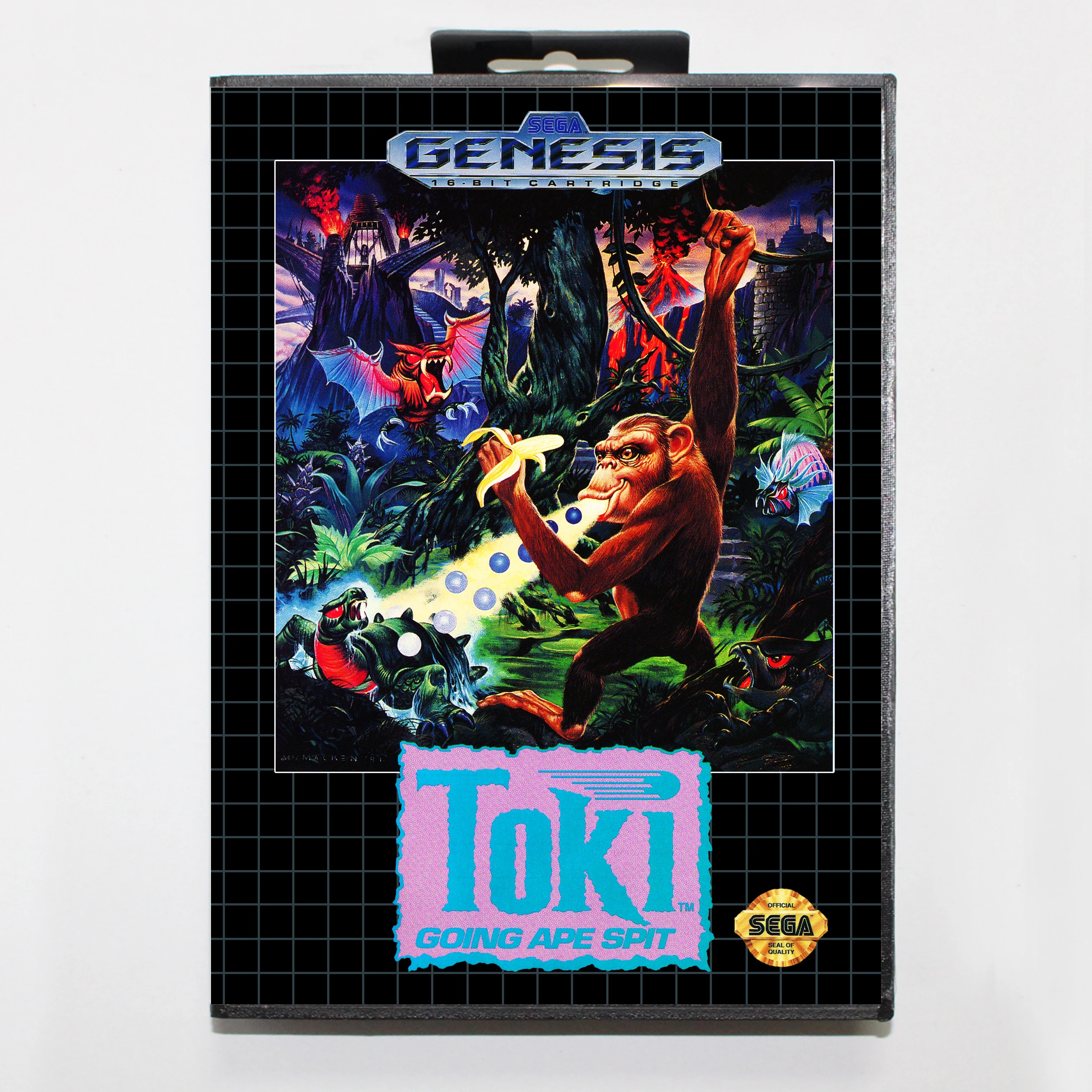 Toki Going Ape spat 16 бит MD игровая карта для sega Mega Drive/Genesis с розничной коробкой
