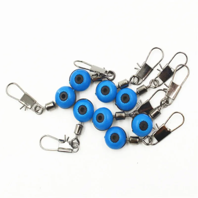 10pcs/lot Fishing Float Bobber Stops Space Beans Connectors Sea Saltwater Fishing Tools Equipment Plastic Metal Accessories