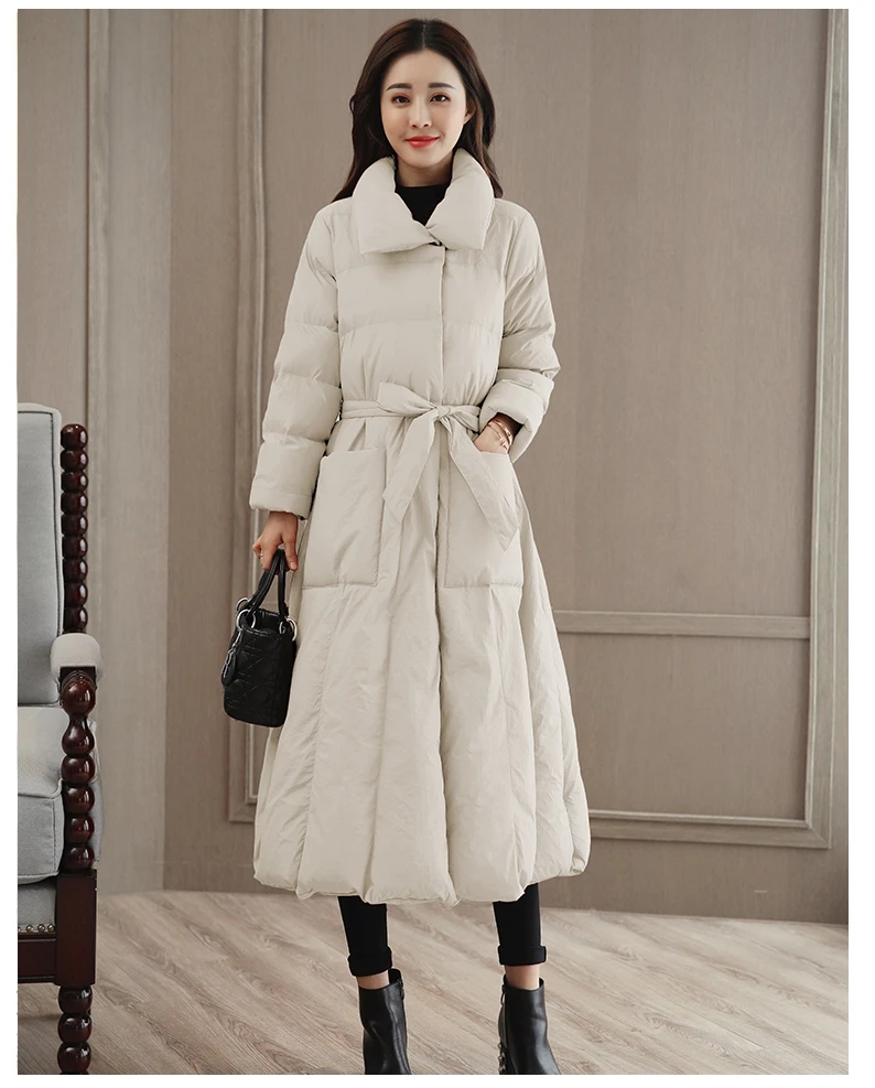 X-Long Новое поступление Модная тонкая женская зимняя куртка с хлопковой подкладкой теплое плотное Женское пальто длинные пальто парка женские куртки