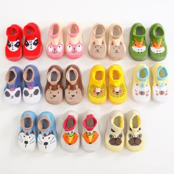 

2020 baby toddler shoes baby shoes non-slip soft bottom shoes socks floor shoes animal 0-2.5Y Z24 11colors ZFQ