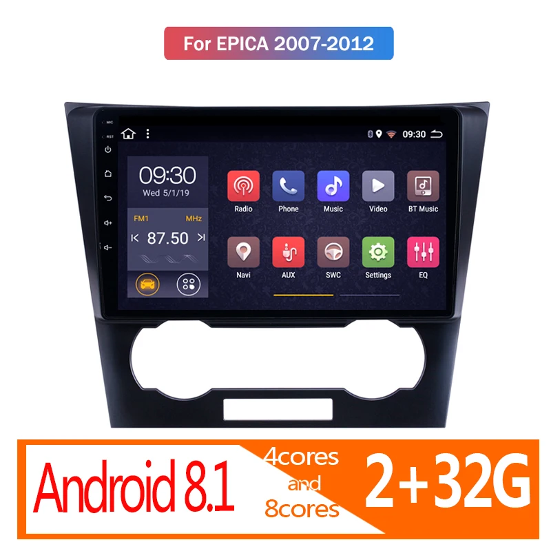 Автомагнитола android auto 2 32G для Chevrolet epica 2007 2008 2009 2010 2011 2012 автомобильная