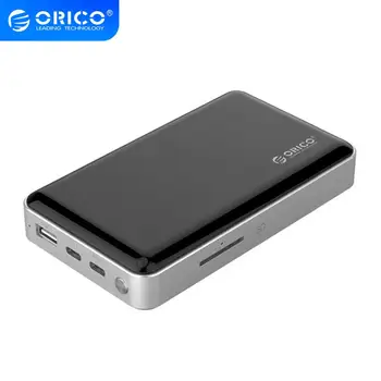 

ORICO 2.5 inch Wifi HDD Enclosure Private HDD Cloud Storage Support SD TF Card Offline Backup 8000 mAh Power Bank USB3.1 Gen1/2