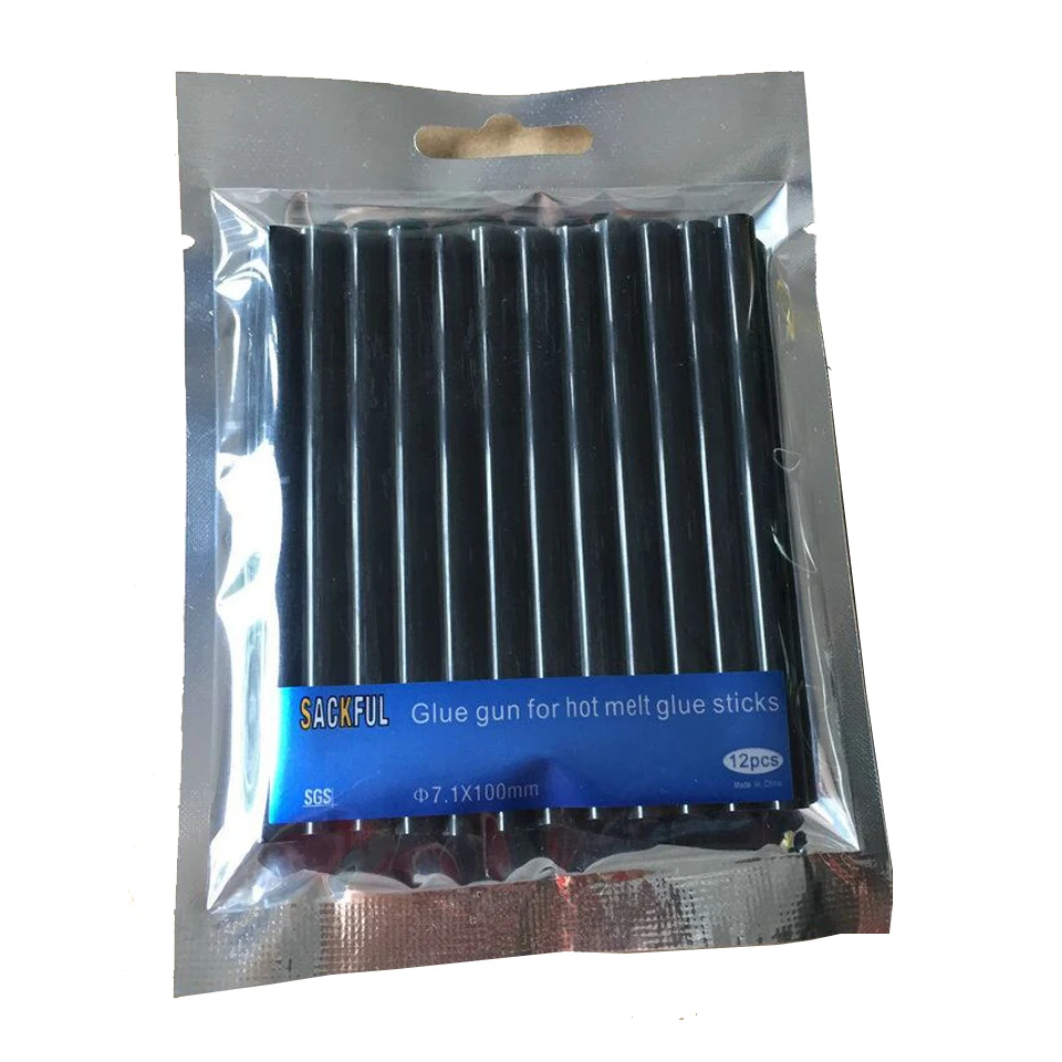 Hair Extension Glue Stick 2 Packs 24pcs Hot Melt Keratin Styling Tools Adesive Glue Sticks