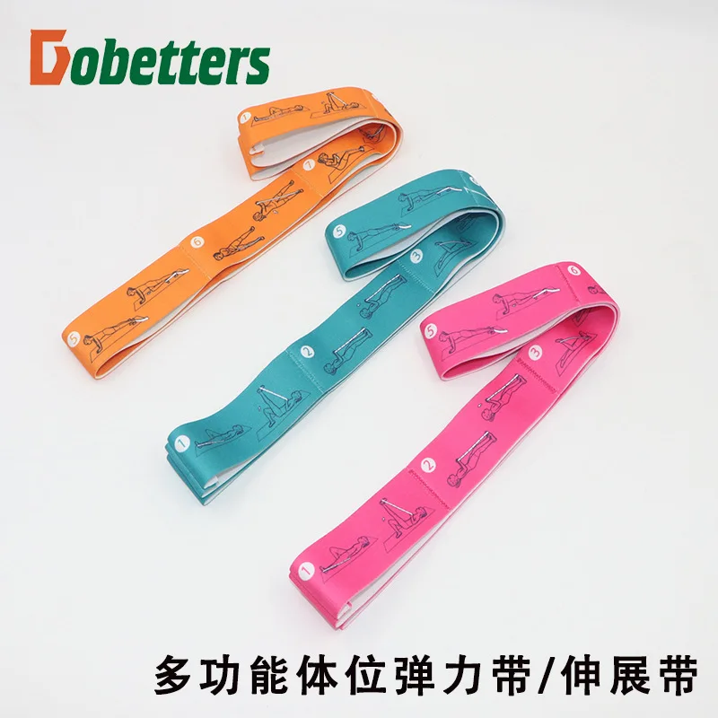 

Rubber Bands for Fitness 8 Grid Training Belt Muscle Bands Workout Equipments Multifunction Gym Resistance Band Fitness Crossfit