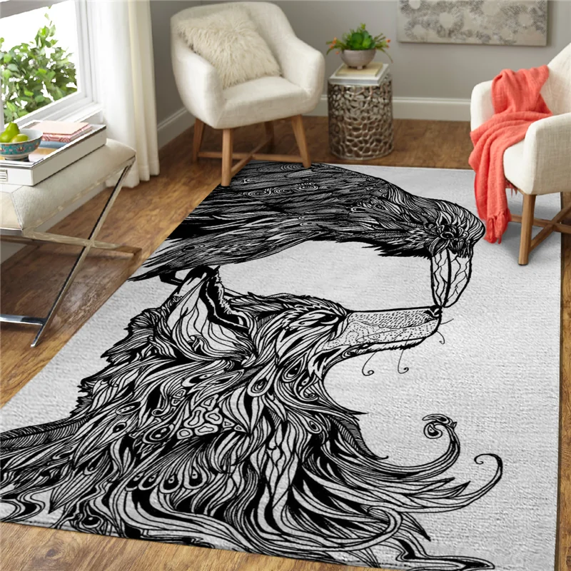 Poodle Rug Area Funny Dog Collection Carpet Floor Mat Rug Non-slip Mat  Dining Room Living Room Soft Bedroom Carpet 02 - Carpet - AliExpress