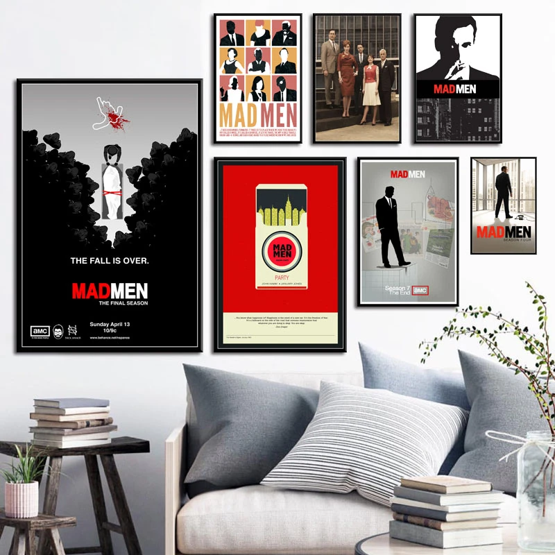 g293 art decor mad men hot tv series show wall art canvas painting silk poster painting & calligraphy aliexpress g293 art decor mad