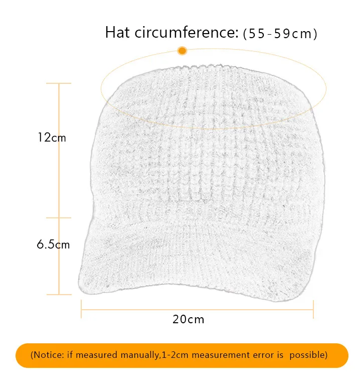 FURTALK Winter Knitted Ponytail Hat Women Fleece Baseball Cap Winter Sports Hat High Messy Bun Knit Hats for Ladies Sportswear
