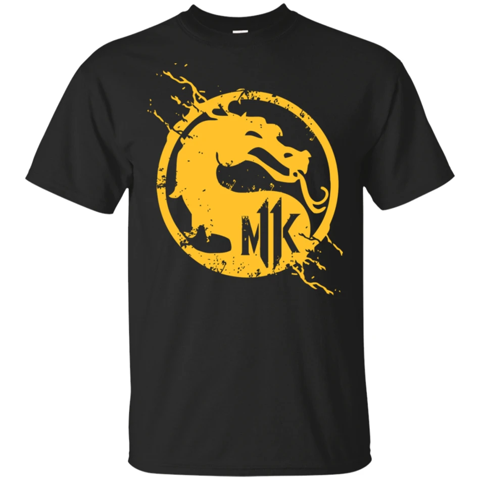 Mortal Kombat T Shirt - Scorpion Tee Legendary Fighting Black T-Shirt M-3Xl Gift Funny |