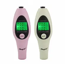 Прецизионный анализатор кожи цифровой ЖК-дисплей лицевое масло для увлажнения кожи тестер метр анализ уход за лицом монитор здоровья S46