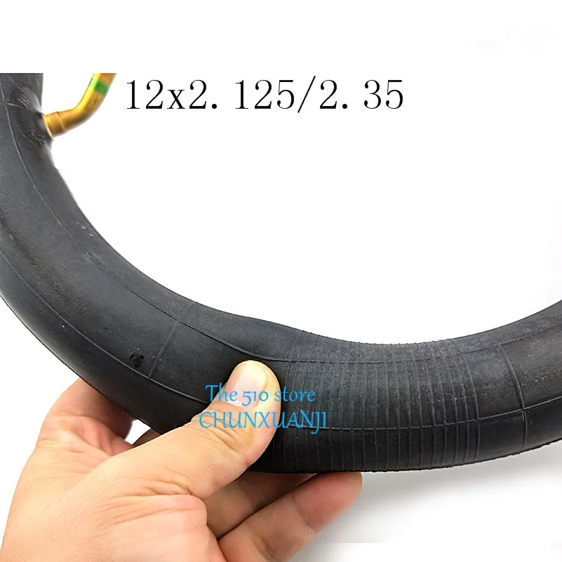 12x2,125/2,35 изогнутая угловая труба клапана 12*2,125/2,35 труба шины для Schwinn трицикл Roadster 1" велосипедная камера
