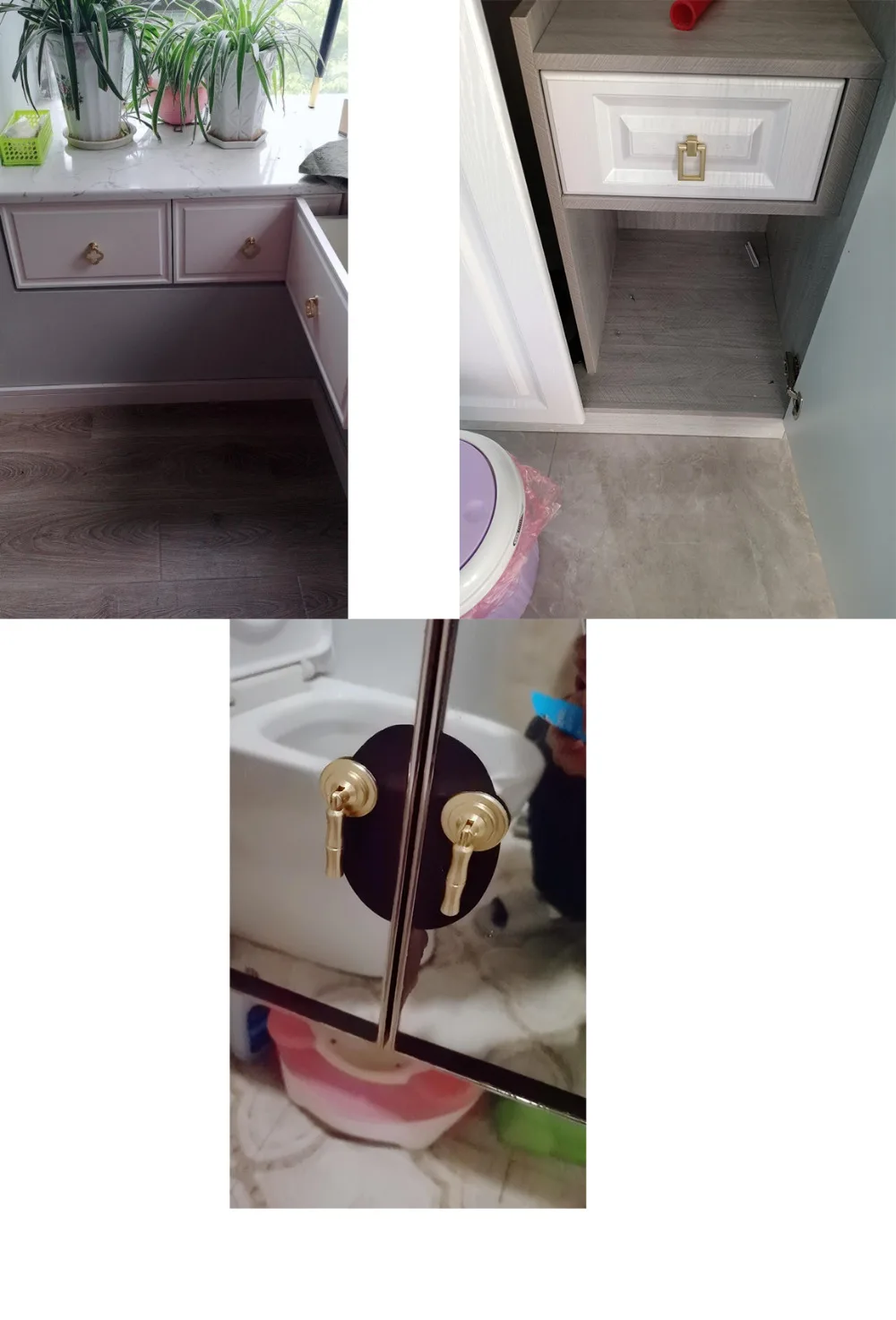 H4fa240c262944133a2c3dfd88fc1e961c Gold Cabinet Pulls Solid Zinc Alloy Kitchen Cupboard Single hole for bedside table Handle Drawer Knobs Furniture Handle Hardware Mallzona