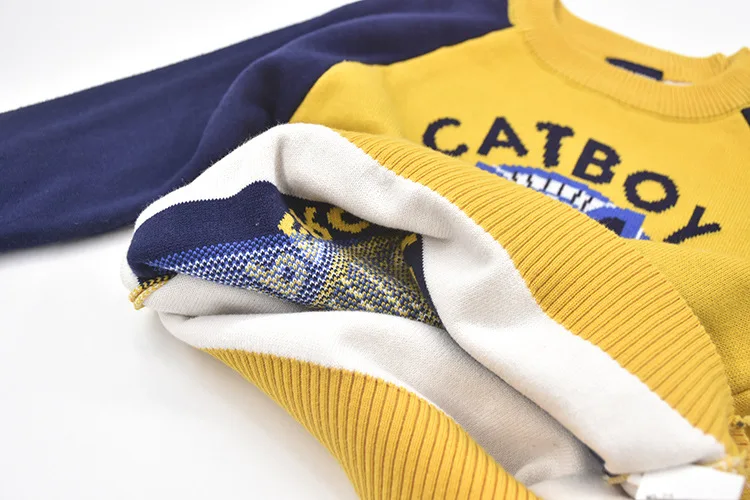 

Autumn & Winter Clothes Children Boy Sweater Kids' Sweater Male Baby Sweater Cotton BOY'S Cotton Knitwear