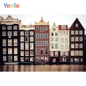 

Yeele Landscape Photocall City Buildings Retro Ins Photography Backdrops Personalized Photographic Backgrounds For Photo Studio