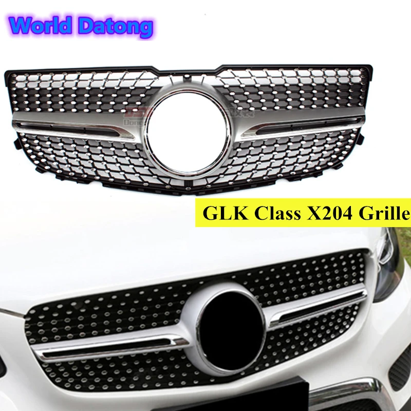 X204 бриллиантами стиль координатная сетка для Mercedes glk-класс GLK200 GLK220 GLK250 GLK350 5-дверный внедорожник
