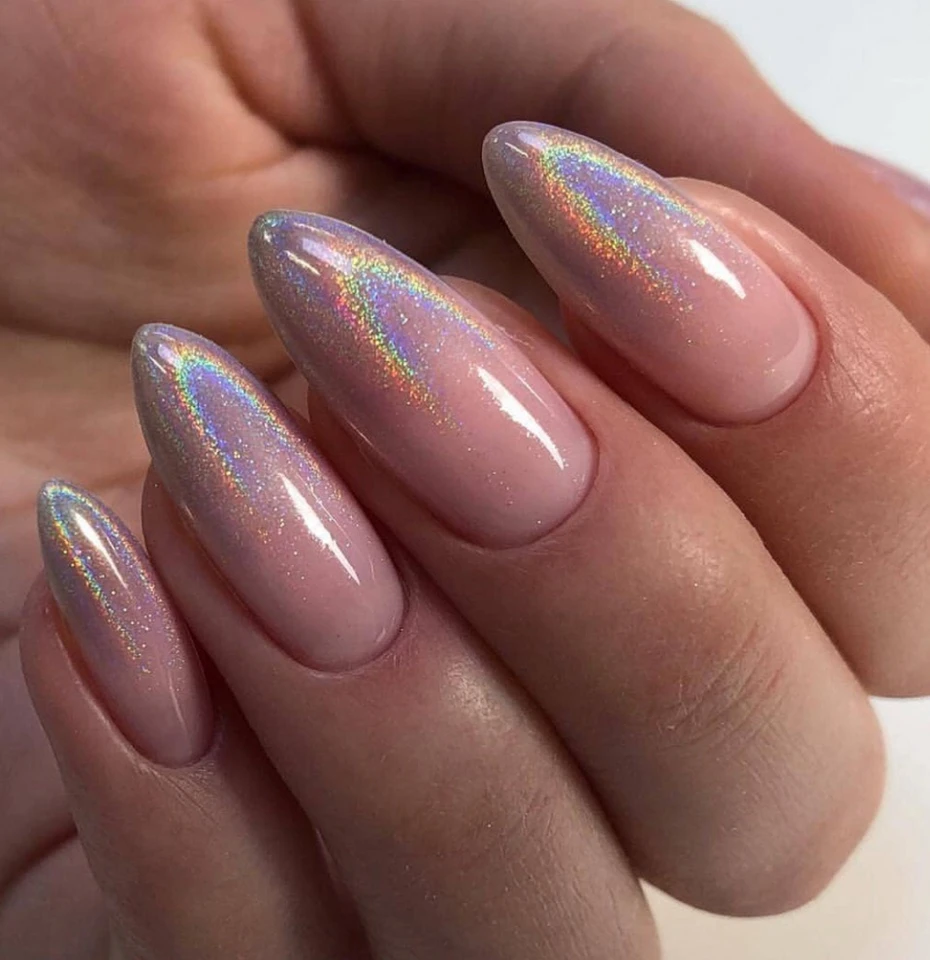 FairyGlo, 10 мл, Гель-лак телесного цвета, впитывающий блеск, Радужный Гель-лак для ногтей, Полупостоянный лак для ногтей, УФ-Гель-лак для ногтей