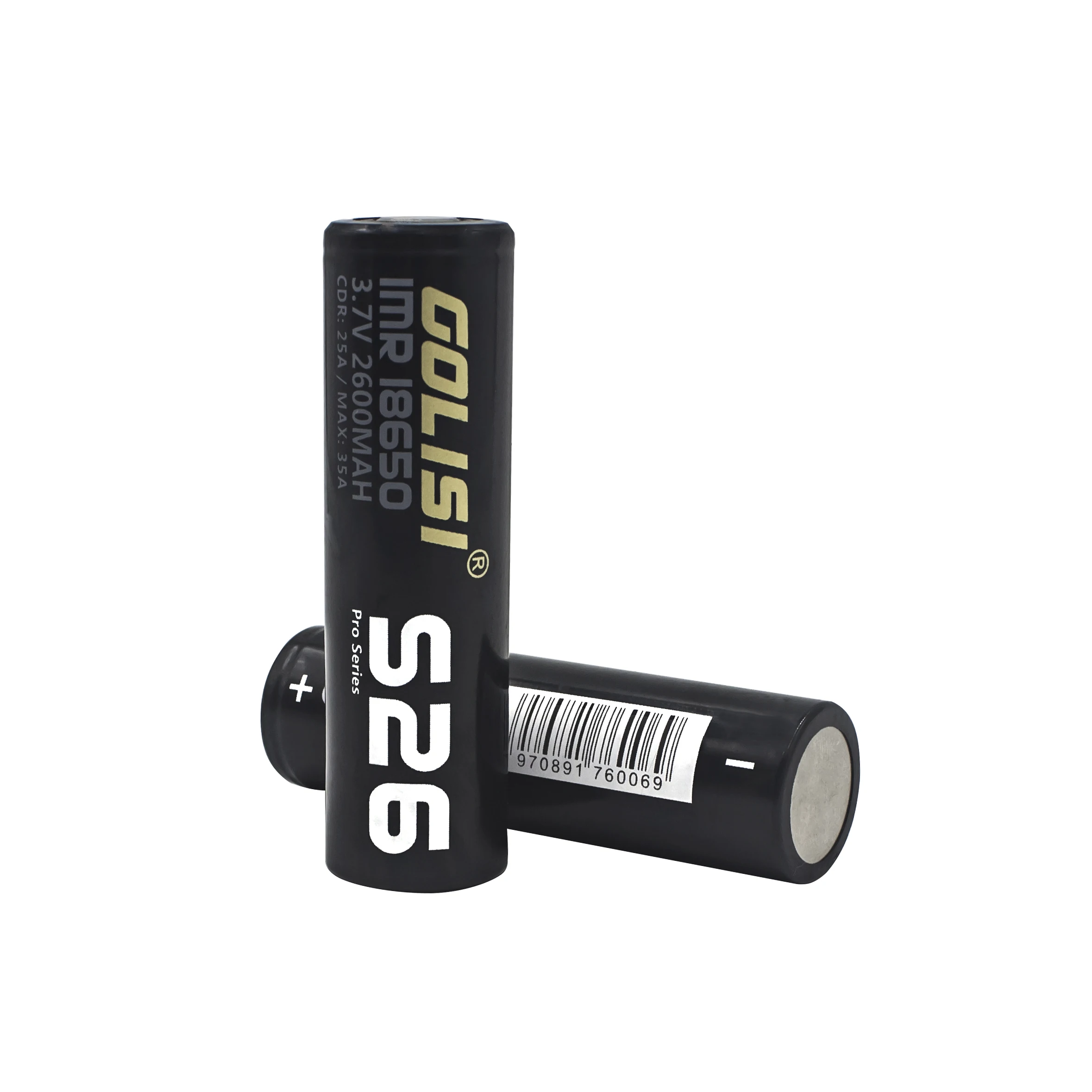 4 шт. GOLISI S26 IMR 18650 2600 мАч CDR 25A MAX 35A перезаряжаемая батарея E-CIG с Golisi I4 зарядное устройство смарт-зарядное устройство ЖК-дисплей