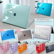 16 дюймов чехол для ноутбука для нового Macbook Pro 16 кристальная матовая Защитная крышка для Mac Book Pro 16 A2141 матовый чехол для ноутбука