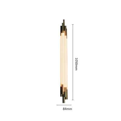 84x1050MM Современный Золотой светодиодный стеклянный подвесной светильник s, роскошный скандинавский отель, домашний декор, подвесной светильник для гостиной, художественный светильник, светильники - Цвет корпуса: 84x1050MM