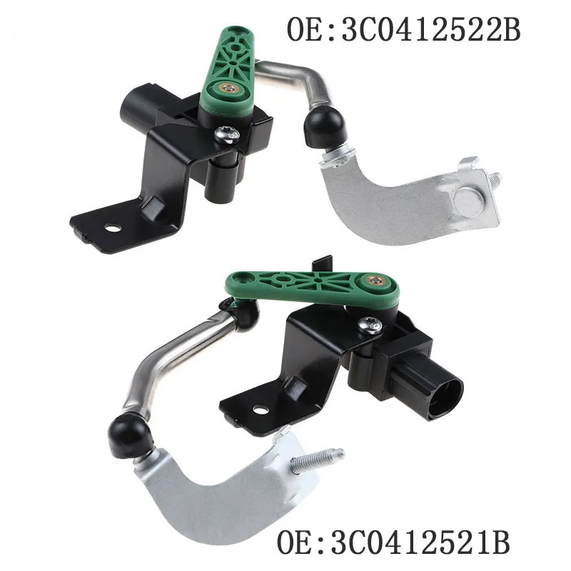 

A Pair Height Level Sensor Left/Right Side For Volkswagen GOLF Tiguan For AUDI Q3 CC Eos 3C0412521B 3C0412522B