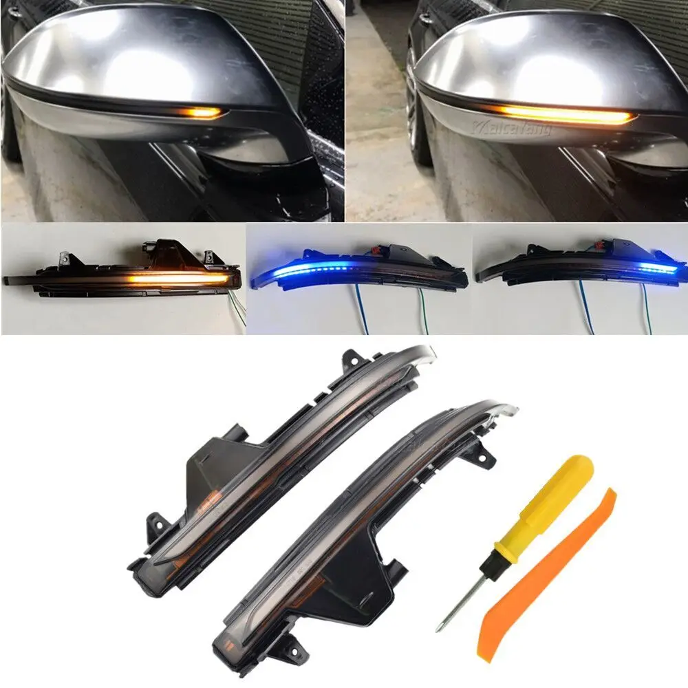 Динамический зеркальный светильник Blinker для Audi A7 S7 RS7 2011 2013 2014 2015 2016 2017
