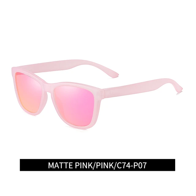 reggaeon polarized lens sunglasses men women uv400 high quality Women  fishing Driving Outdoor Sports sun Glasses pink