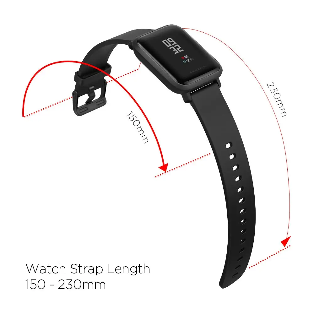 Силиконовый спортивный ремешок для Xiaomi Huami Amazfit Bip Band умные часы 20 мм сменный Браслет умные аксессуары