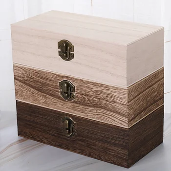 

2PCS Storage Box Durable Premium Prime Sturdy Tea Storage Box for Home Shop