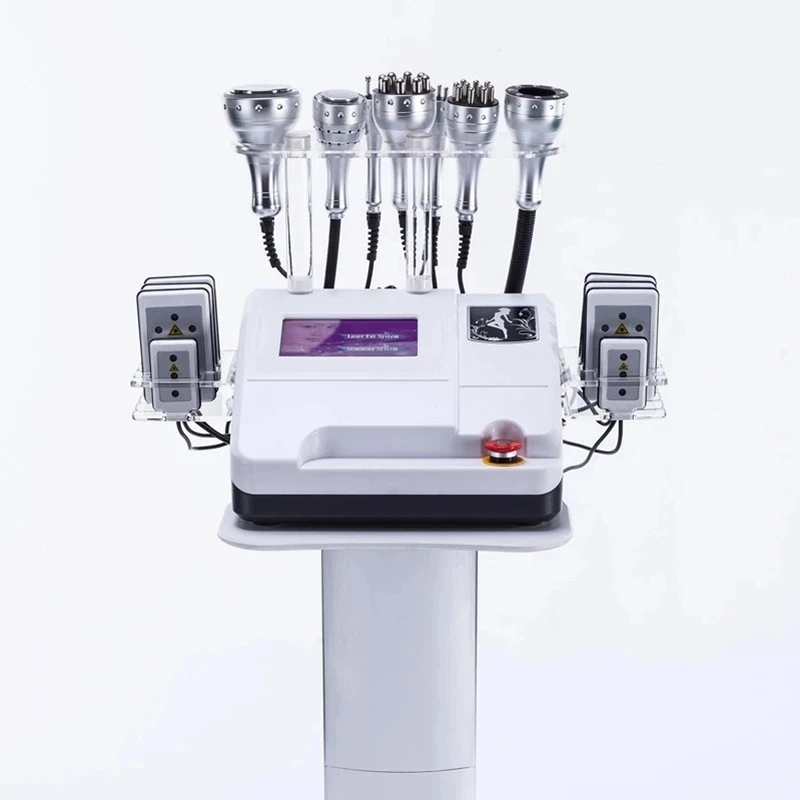 Portatile Perdita Di Peso 40K Ultrasuoni Lipolaser Cavitazione Viso Corpo Macchina Dimagrante Vuoto Pelle Stringere Dispositivo Di Bellezza