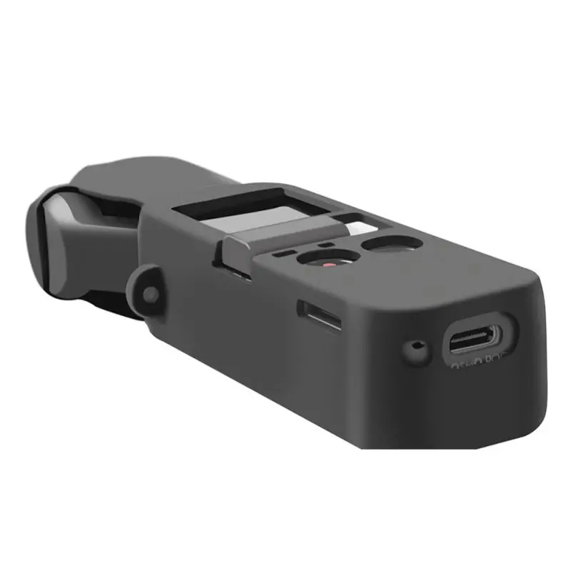 Мягкий силиконовый чехол для камеры, крышка для DJI OSMO, карманный карданный шарнир с ремешком на руку, защитный капот, защитный чехол