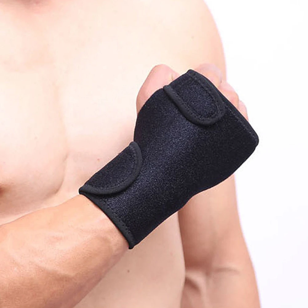 Съемный регулируемый браслет артрит BeltSteel поддержка запястья артрит Sprain Carpal Tunnel шина обертывание протектор