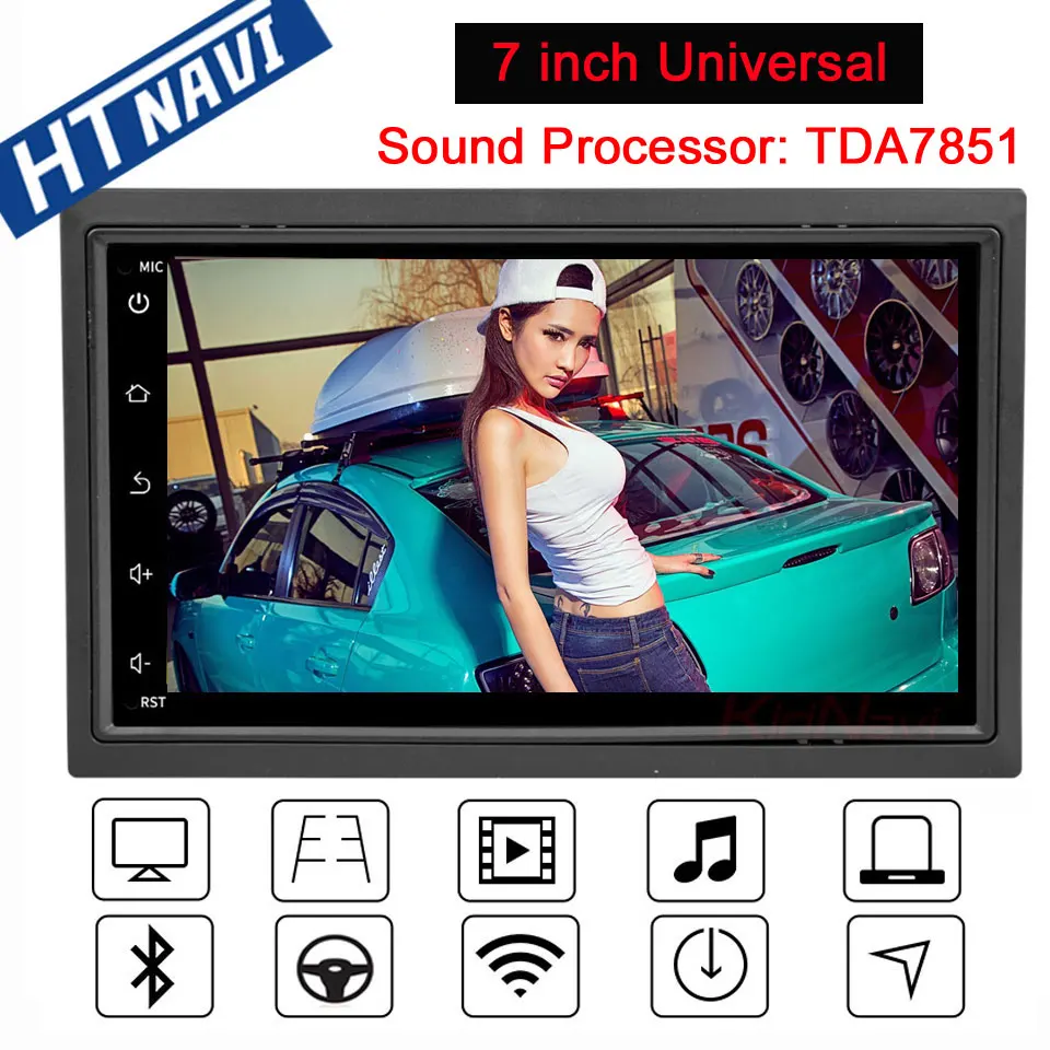 

Octa core Android 7 2 Din Car Multimedia Player Navigation Stereo Car Radio DVD For Toyota Camry 2007 2008 2009 camry xv 40 70